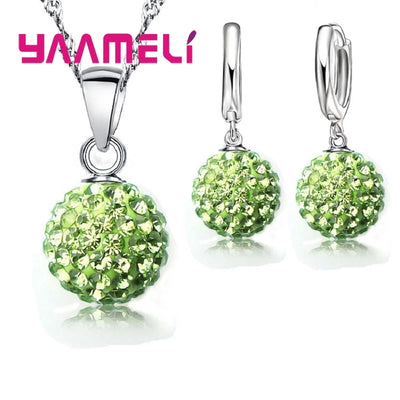 925 Sterling Silver Bridal Jewelry Sets