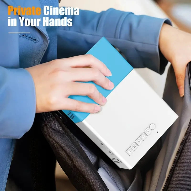 YG300 compact, mini, powered by a power bank