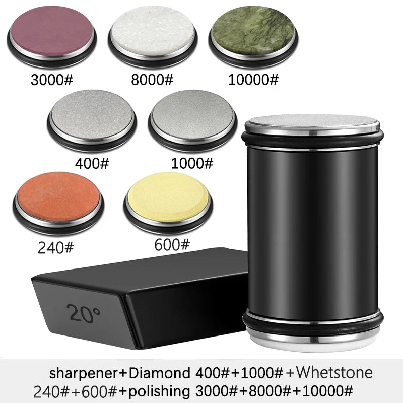 Razor Ready: Magnetic Rolling Knife Sharpener