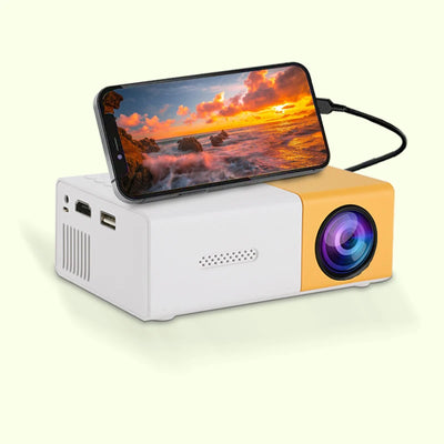 YG300 compact, mini, powered by a power bank