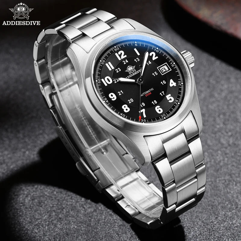 ADDIESDIVE Luxurious Men's Automatic Watch NH35A