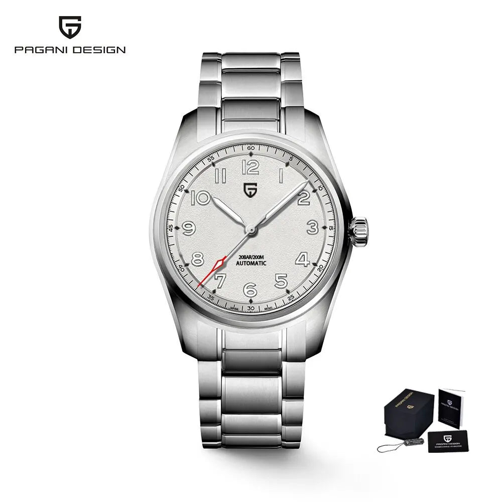 2024 New 38MM PAGANI Design Men's Pilot Automatic Mechanical Watch