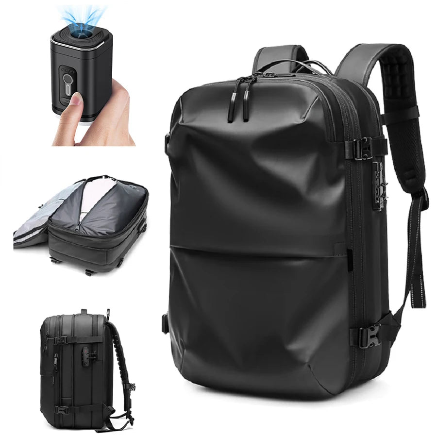 Travel Backpack – 17 Inch Laptop Backpack with Vacuum