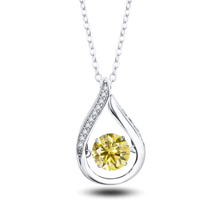 Real 925 Silver Moissanite Jewelry Set