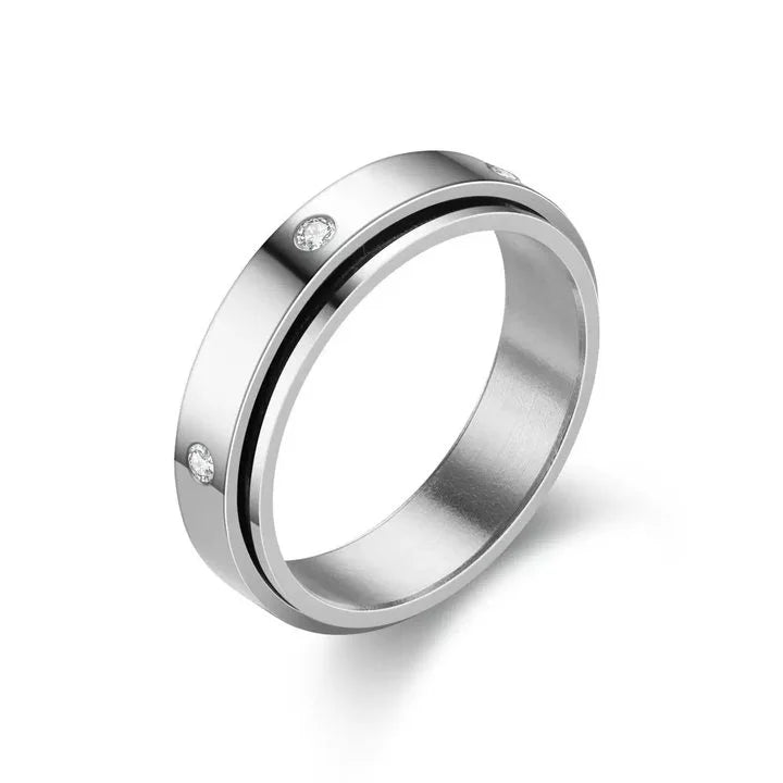 Anxiety Fidget Spinner Stainless Steel
