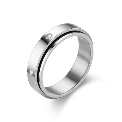 Anxiety Fidget Spinner Stainless Steel