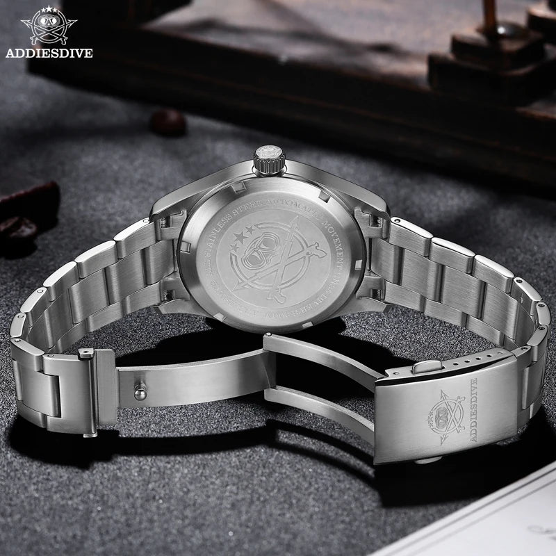 ADDIESDIVE Luxurious Men's Automatic Watch NH35A