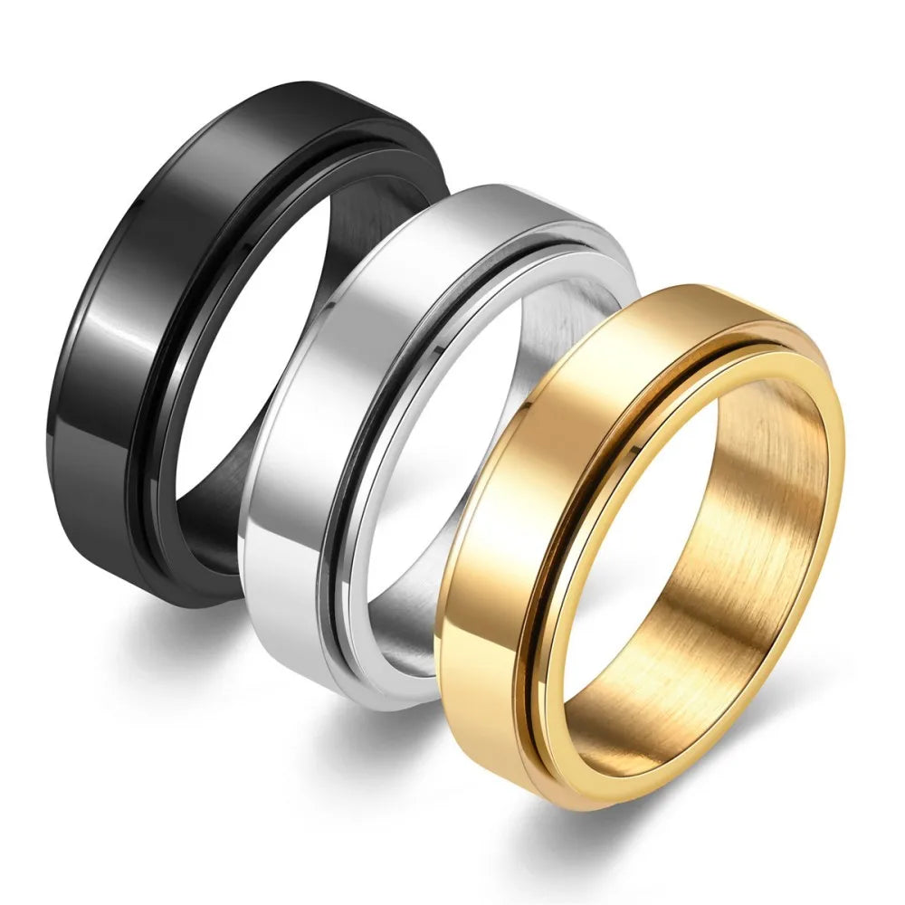 Anxiety Fidget Spinner Stainless Steel