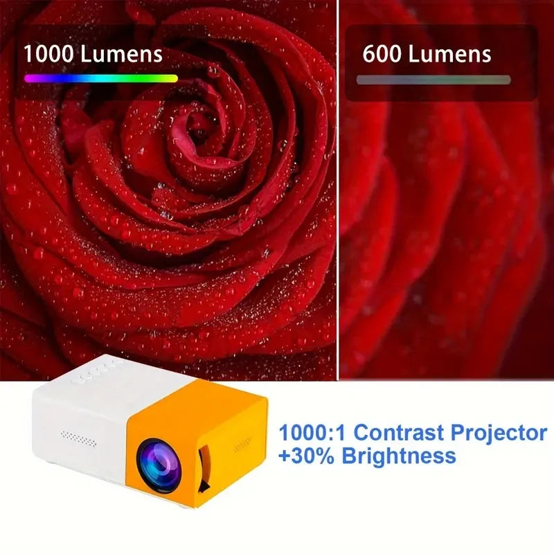 YG300 compact, mini, powered by a power bank