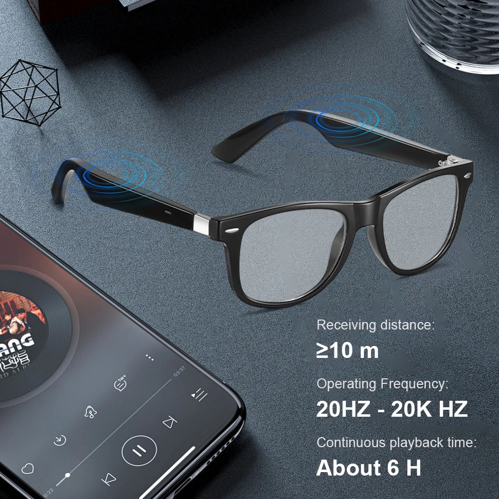 Hands-Free Translator Glasses – Wireless & Bluetooth-Enabled!