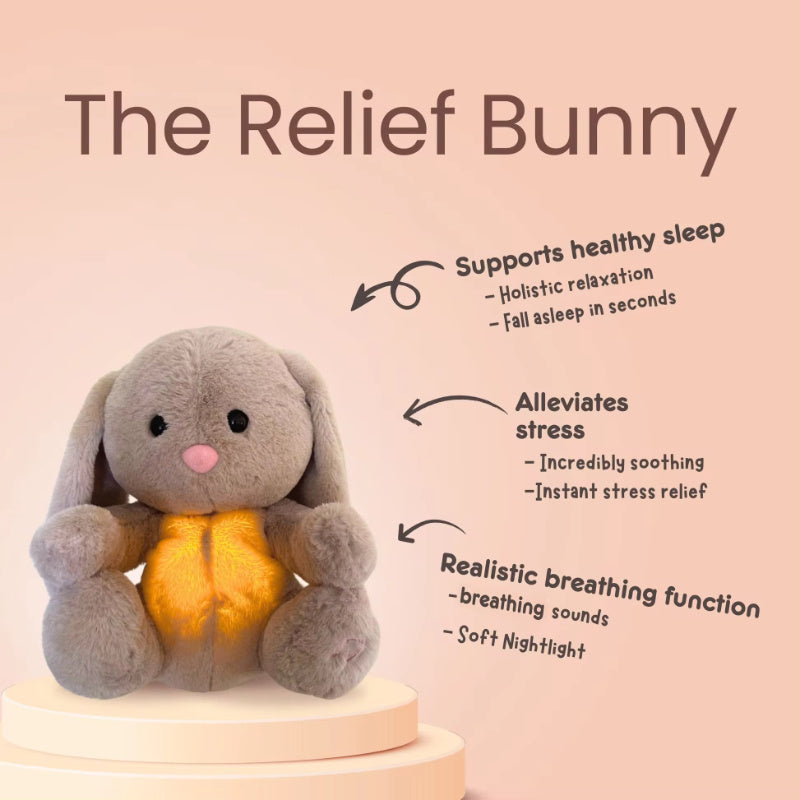Breathing Rabbit Soothing Plush Toy