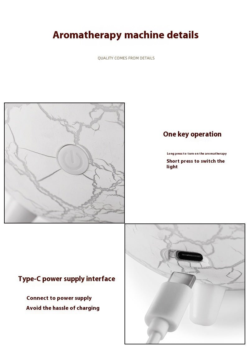 Creative Planet Colorful Atmosphere Lamp USB Humidifier - Buy Buy Baby