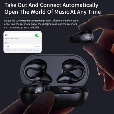 Ear Clip Headphone Bluetooth 5.2