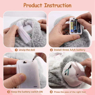 Breathing Rabbit Soothing Plush Toy