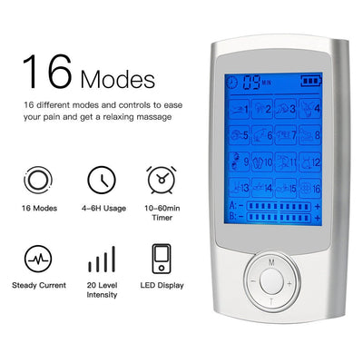 Digital Physiotherapy TENS Machine EMS Unit 16Mode - Buy Buy Baby
