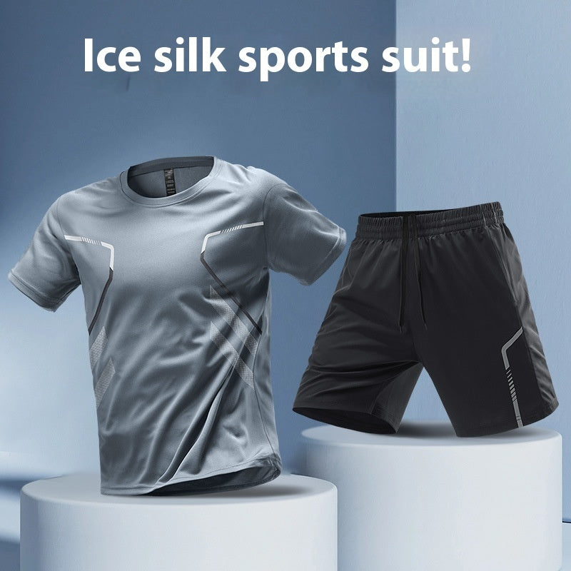 Running T-shirt & Shorts Quick-drying Breathable