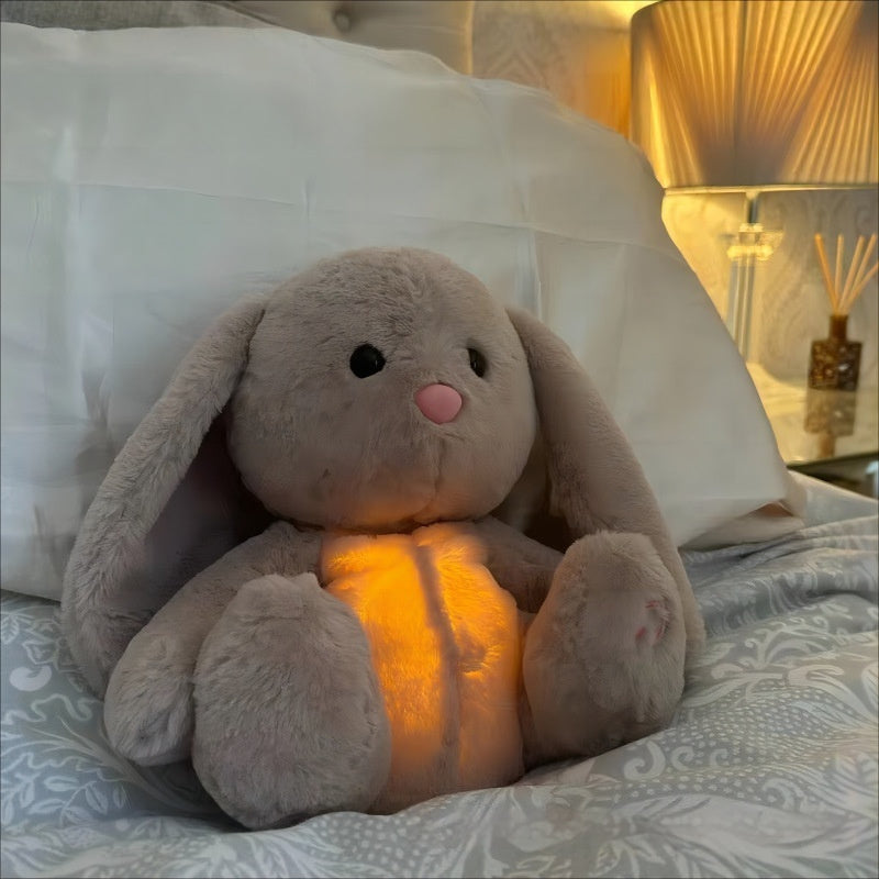 Breathing Rabbit Soothing Plush Toy