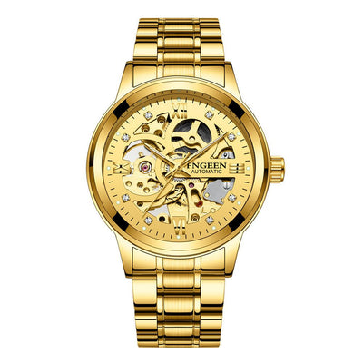 Fashion Luxury Luminous Waterproof Steel Band Mechanical Watch - Buy Buy Baby