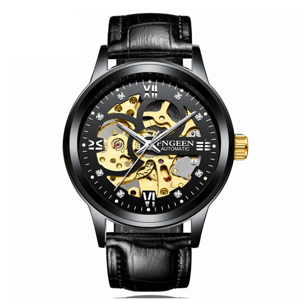 Fashion Luxury Luminous Waterproof Steel Band Mechanical Watch - Buy Buy Baby