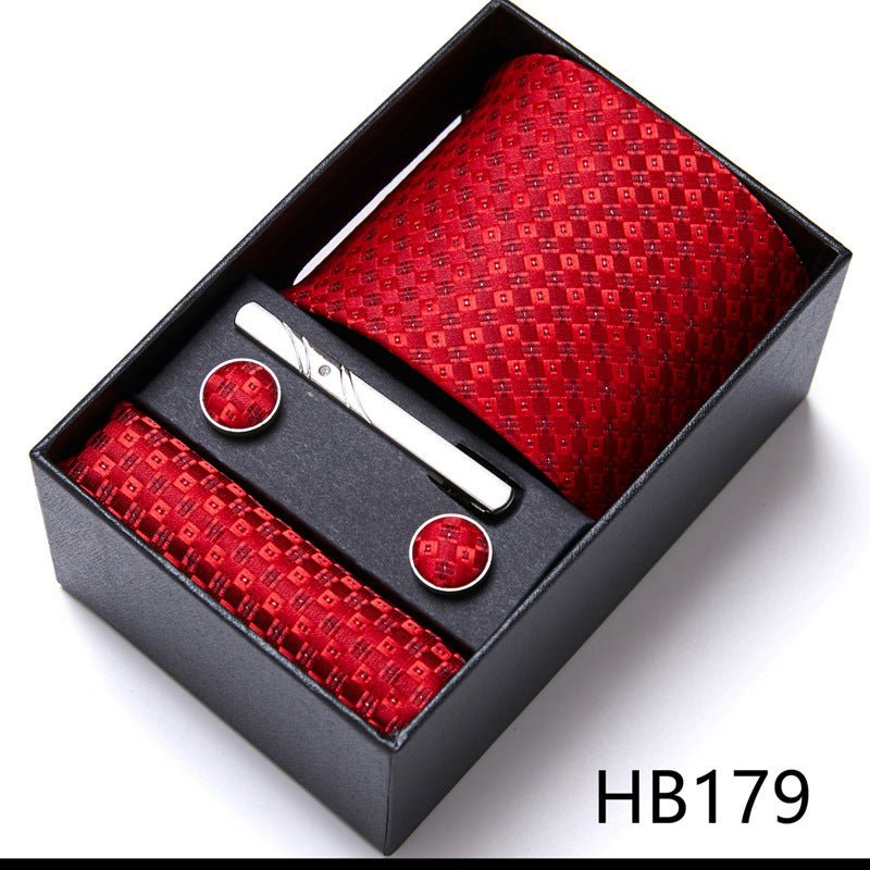 Men's Business Formal Tie Six - piece Set Gift Box - Buy Buy Baby