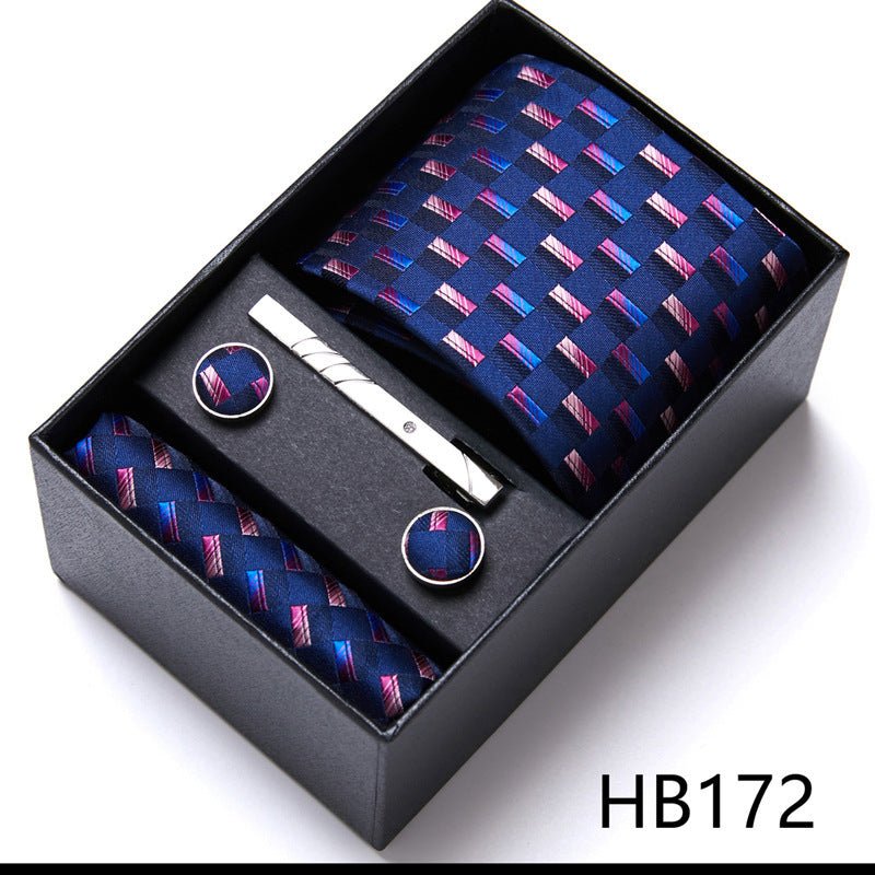Men's Business Formal Tie Six - piece Set Gift Box - Buy Buy Baby