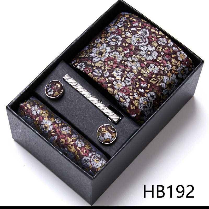 Men's Business Formal Tie Six - piece Set Gift Box - Buy Buy Baby