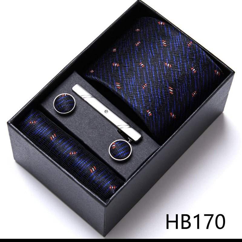 Men's Business Formal Tie Six - piece Set Gift Box - Buy Buy Baby
