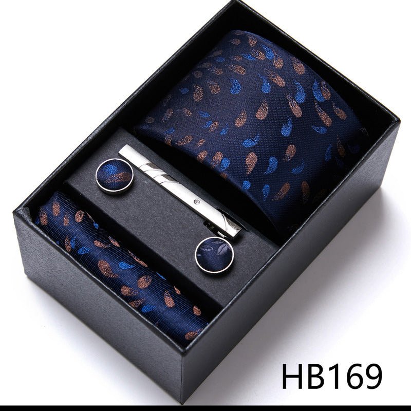 Men's Business Formal Tie Six - piece Set Gift Box - Buy Buy Baby