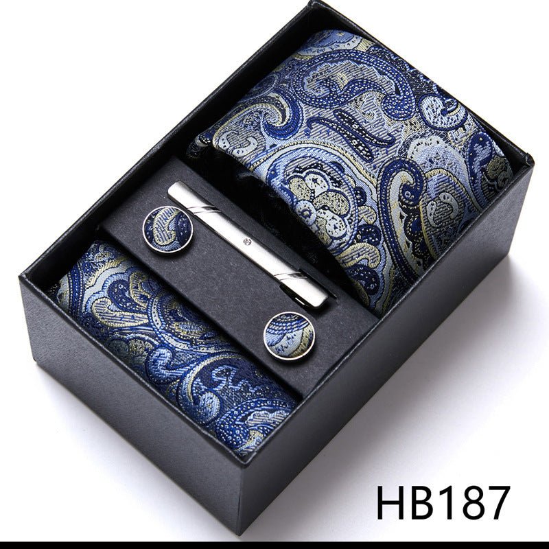 Men's Business Formal Tie Six - piece Set Gift Box - Buy Buy Baby