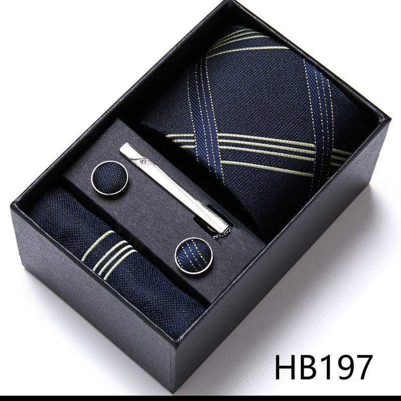 Men's Business Formal Tie Six - piece Set Gift Box - Buy Buy Baby
