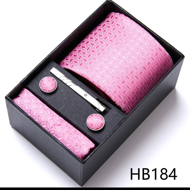 Men's Business Formal Tie Six - piece Set Gift Box - Buy Buy Baby