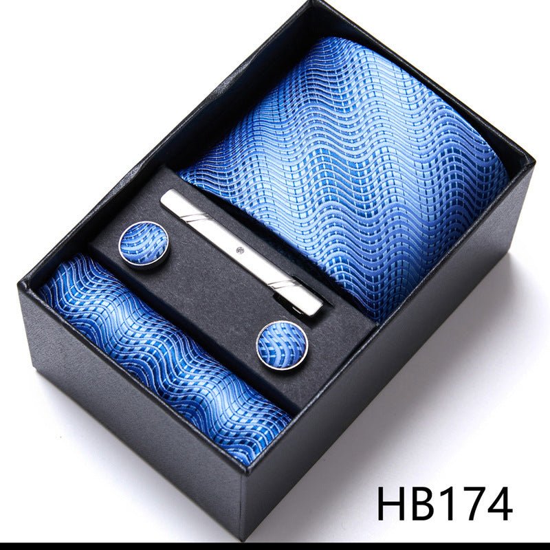Men's Business Formal Tie Six - piece Set Gift Box - Buy Buy Baby