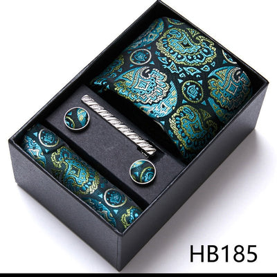 Men's Business Formal Tie Six - piece Set Gift Box - Buy Buy Baby