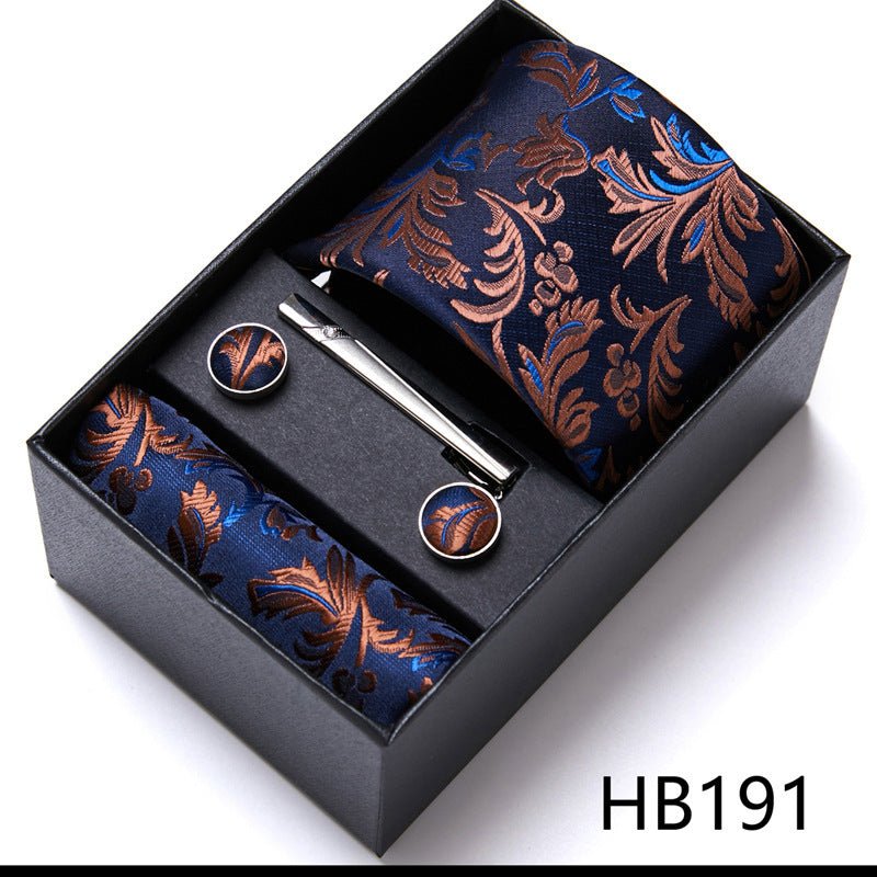 Men's Business Formal Tie Six - piece Set Gift Box - Buy Buy Baby