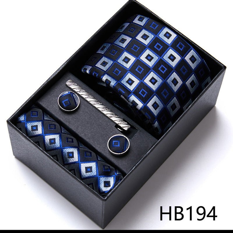 Men's Business Formal Tie Six - piece Set Gift Box - Buy Buy Baby
