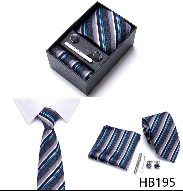 Men's Business Formal Tie Six - piece Set Gift Box - Buy Buy Baby