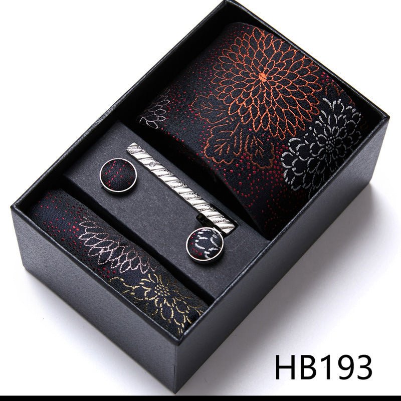 Men's Business Formal Tie Six - piece Set Gift Box - Buy Buy Baby