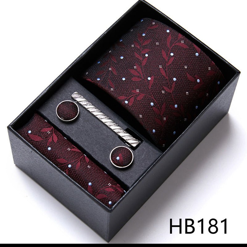Men's Business Formal Tie Six - piece Set Gift Box - Buy Buy Baby