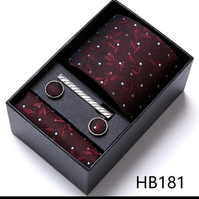 Men's Business Formal Tie Six - piece Set Gift Box - Buy Buy Baby