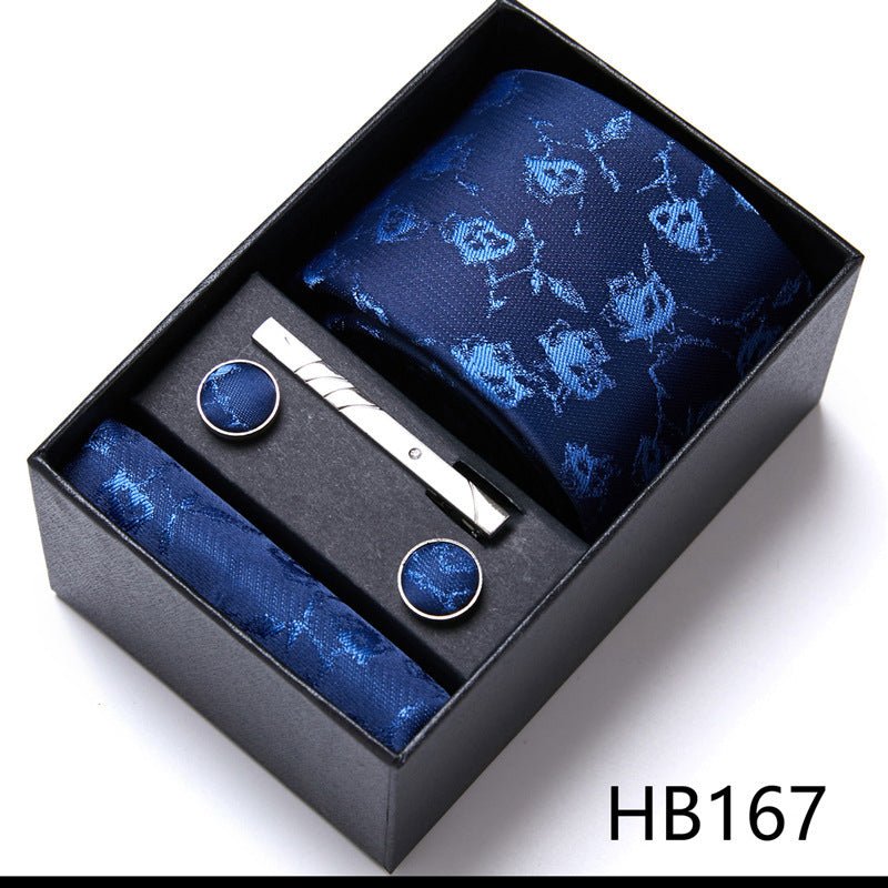 Men's Business Formal Tie Six - piece Set Gift Box - Buy Buy Baby