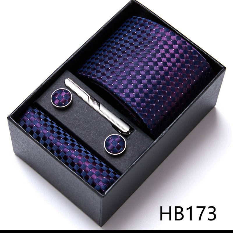 Men's Business Formal Tie Six - piece Set Gift Box - Buy Buy Baby