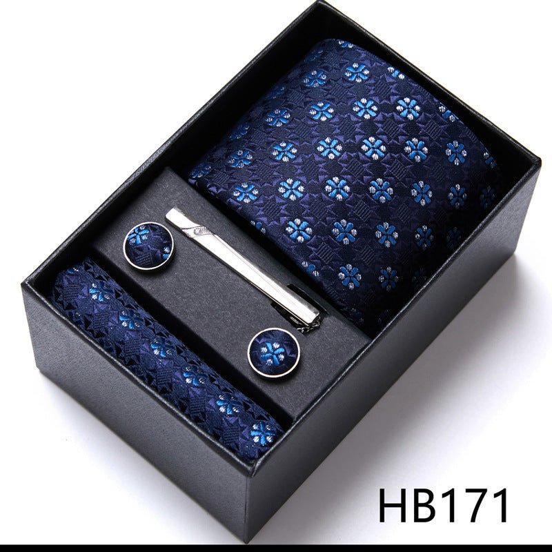 Men's Business Formal Tie Six - piece Set Gift Box - Buy Buy Baby