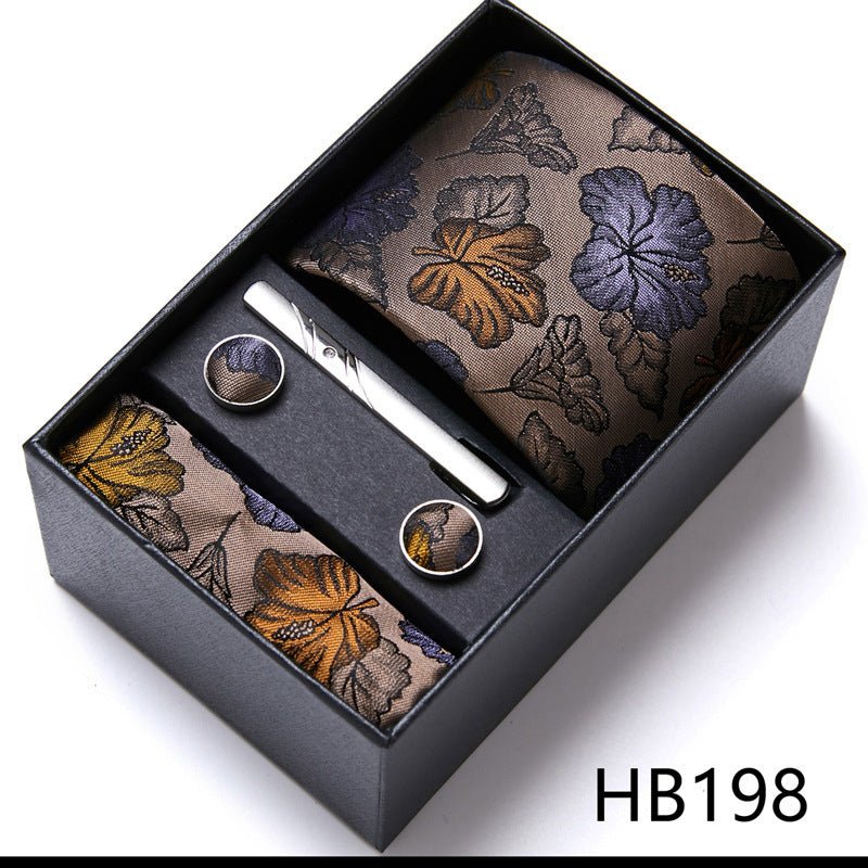Men's Business Formal Tie Six - piece Set Gift Box - Buy Buy Baby