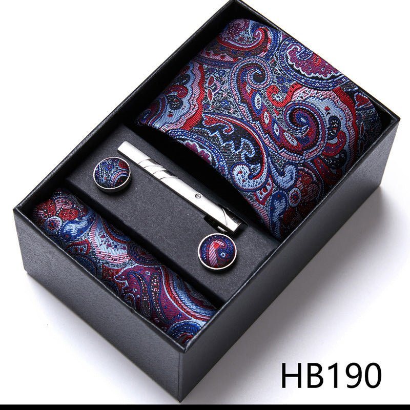 Men's Business Formal Tie Six - piece Set Gift Box - Buy Buy Baby