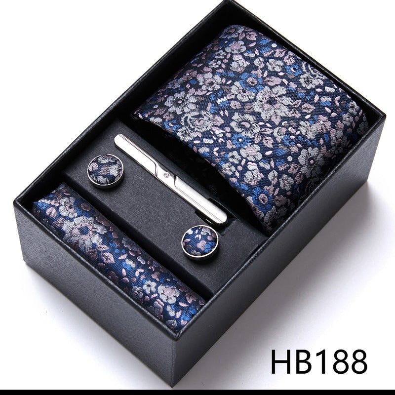 Men's Business Formal Tie Six - piece Set Gift Box - Buy Buy Baby