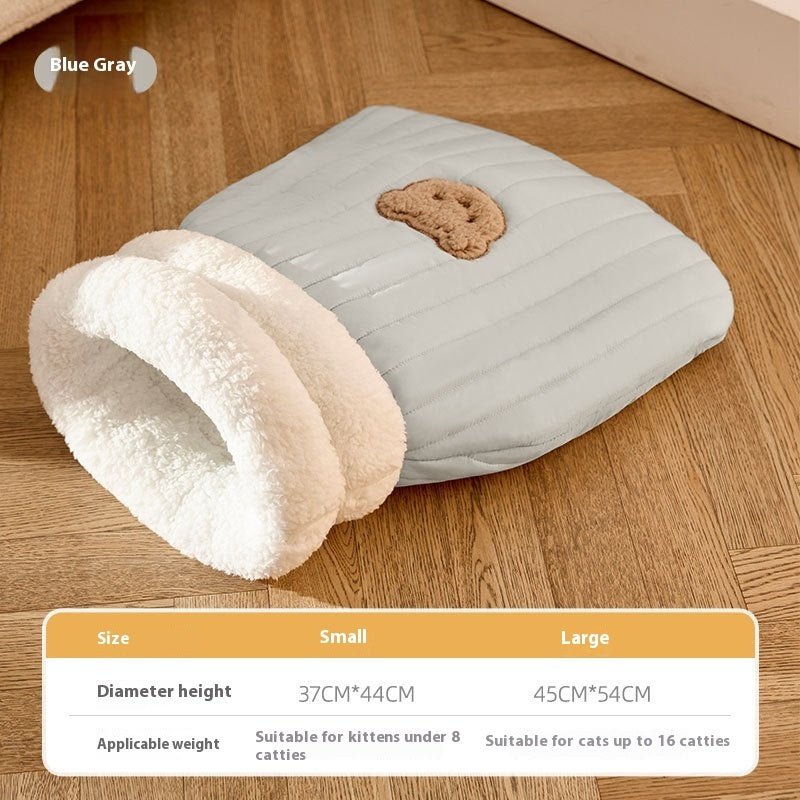 Sleeping Bag Warm Closed Pocket Cat Nest - Buy Buy Baby