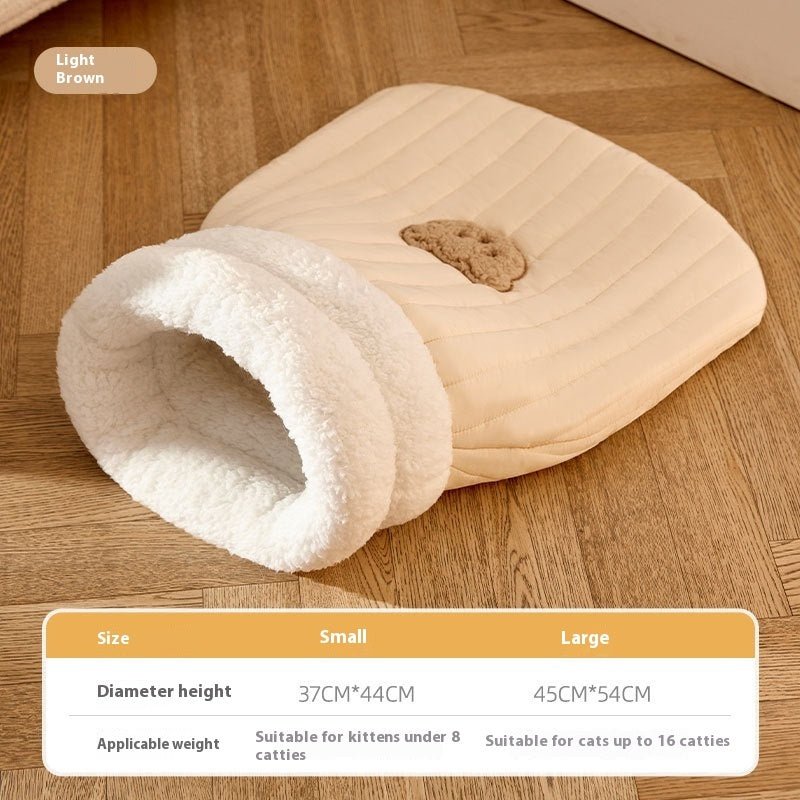 Sleeping Bag Warm Closed Pocket Cat Nest - Buy Buy Baby