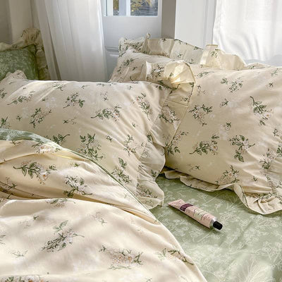 Spring And Autumn Girl Bedding Sheet Quilt Cover Set Of Three - Buy Buy Baby