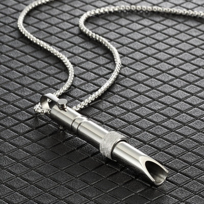 Stainless Steel Mindfulness Breathing Necklace For Anxiety Relief Pendant - Buy Buy Baby