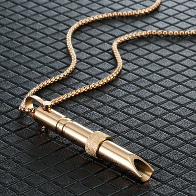 Stainless Steel Mindfulness Breathing Necklace For Anxiety Relief Pendant - Buy Buy Baby